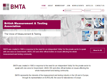 Tablet Screenshot of bmta.co.uk